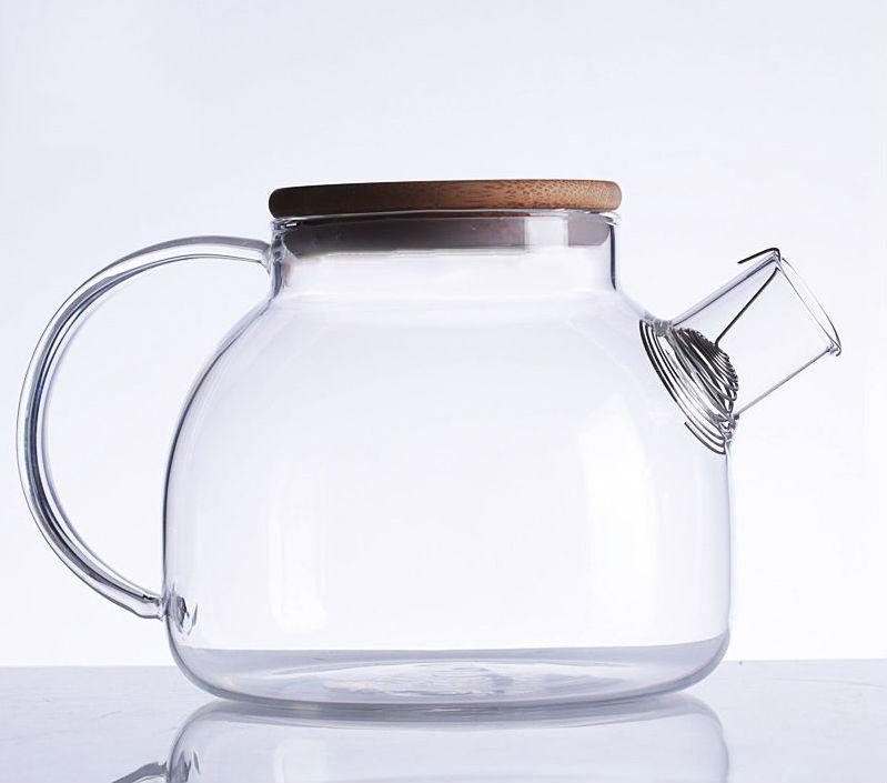 Glass Kettle Juice Container