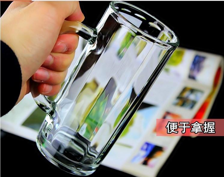 Transparent Glass Juice Container